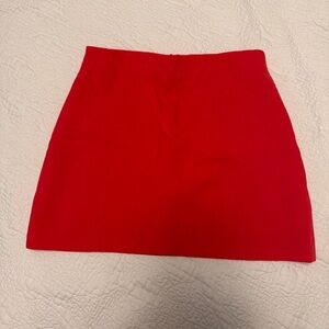 Classic Red Women's Skirt